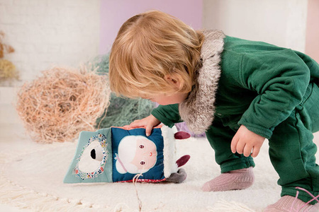 LILLIPUTIENS Kostka wielofunkcyjna Wilk Louis 9 m+