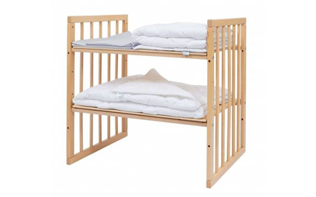 Waldin Wyposażenie do Łóżeczka 7w1 Różowe Gwiazdki Mix