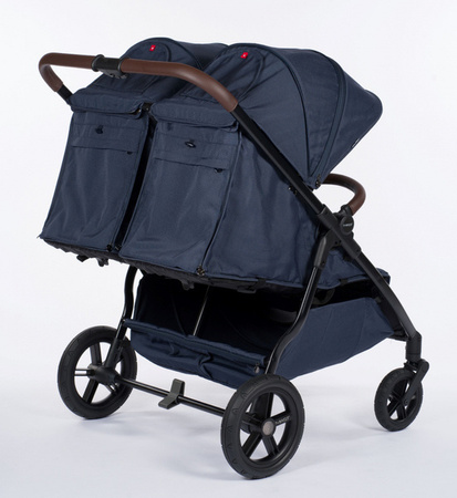 Mast M.Twin x Wózek Spacerowy Bliźniaczy Koła HP Blueberry