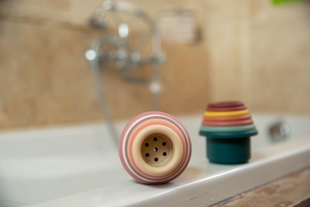 Bo Jungle Silikonowa wieża z kubków Lovely Pink