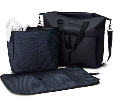 Easywalker Torba Do Wózka z Przewijakiem i Organizerem Jet Black Uniwersalna