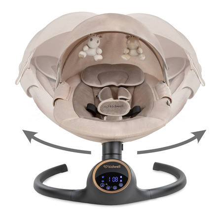 Kidwell Reve Leżaczek Elektryczny 2w1 Beige Gold