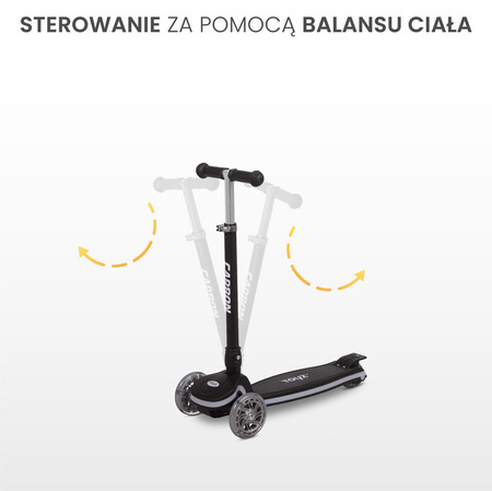 Toyz Carbon Hulajnoga 3 Kołowa Light Blue