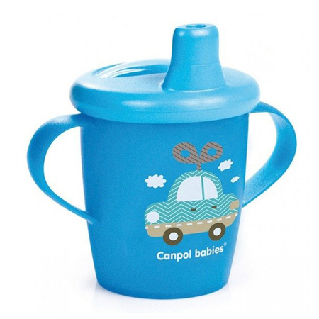 Canpol Babies Toys Kubek Niekapek 250 ml 31/200_blu Niebieski