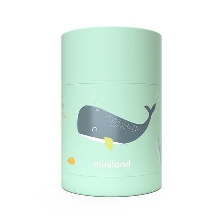 Miniland Termos Do Posiłków Wieloryb - 600 ml
