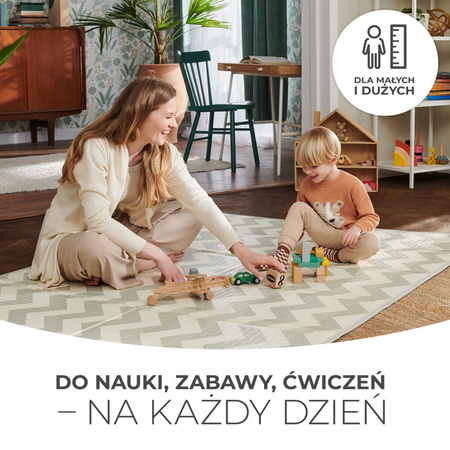 Kinderkraft Matty 2 Mata Piankowa Do Zabawy Dwustronna