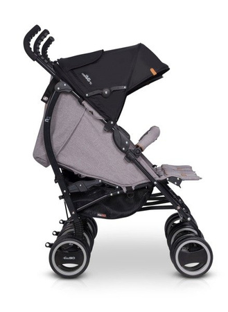 Easy Go Duo Comfort Wózek Spacerowy Bliźniaczy Denim 03