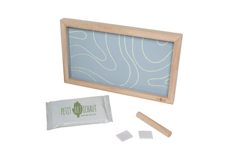 Petit Artichaut Ramka Na Dwa Odciski I Zdjęcie Fale