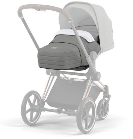 Cybex Lite Cot Miękka Gondola Do Wózka Priam Soho Grey