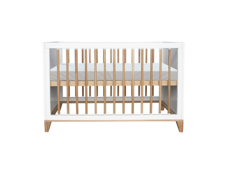 Theo Bebe Nami Łóżeczko Ratanowe 60x120cm Neige