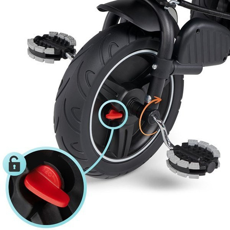 Kinderkraft Spinstep Rowerek Trójkołowy Platinium Grey