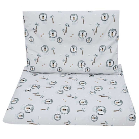 Eko Pościel bawełniana drukowana 120x90 cm Lew