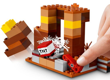 Lego Minecraft Punkt Handlowy 21167