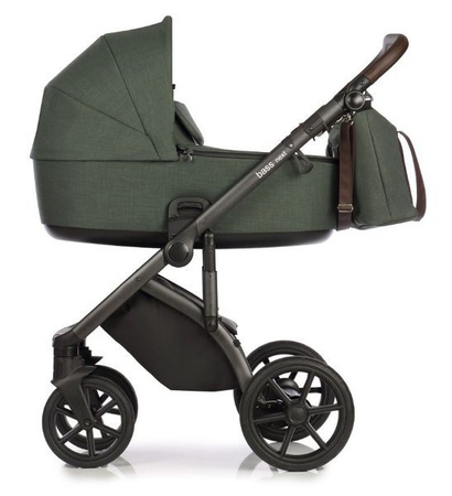 Roan Bass Next Wózek Głęboko-Spacerowy 2w1 Night Green