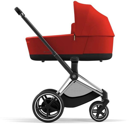 Cybex e-Priam 4.0 Wózek Głęboko-Spacerowy Rama + Tapicerka + Gondola 2w1 Autumn Gold