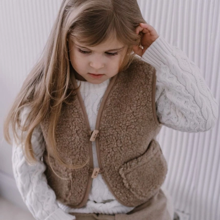 Zaffiro Kamizelka wełniana Nevada 74/80 Brown