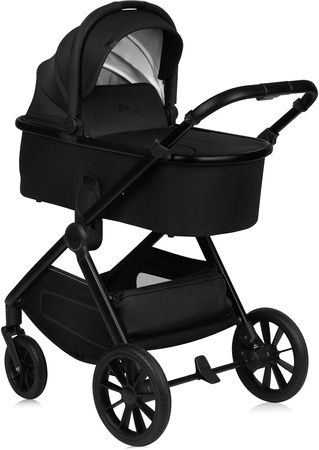 Lionelo Layla Wózek Głęboko-Spacerowy Black Onyx