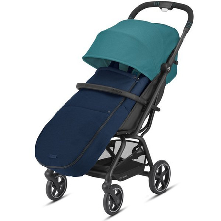 Cybex Eezy S Plus 2 Wózek Spacerowy Deep Black