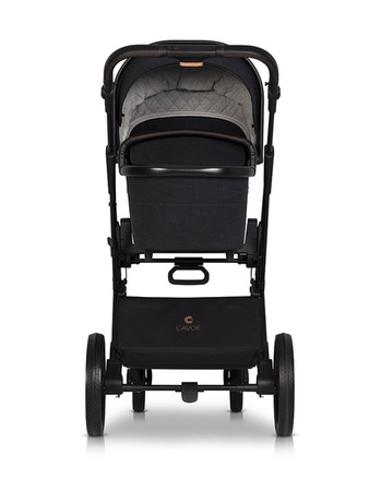 Cavoe Axo Style Wózek Głęboko-Spacerowy 2w1 + Adaptery Meteorite