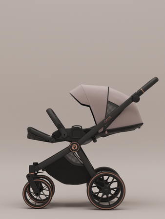 Riko Cava Wózek Głęboko-Spacerowy 11 Sand