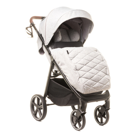4Baby Stinger Pro Wózek Spacerowy Melange Light Grey