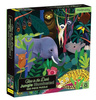 Mudpuppy Puzzle Rodzinne Świecące W Ciemności Dżungla 500 Elementów 8+