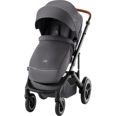Britax Romer Smile 5Z Wózek Głęboko-Spacerowy Midnight Grey Rama Matt Black