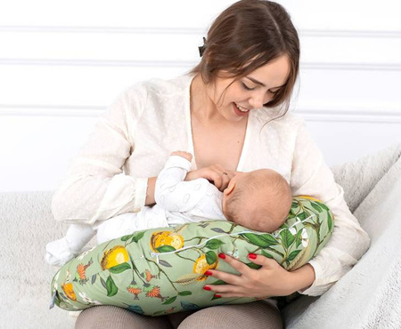 Fiki Miki Poduszka Gniazdko z Nadrukiem PFG3 FM47 Green