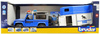 Bruder BR-02588 Land Rover Defender Policja z Przyczepą Dla Konia Figurką Konia i Policjanta
