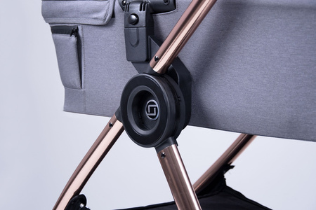 Zokky Ozz Wózek Głęboko-Spacerowy 2w1 Soft Black