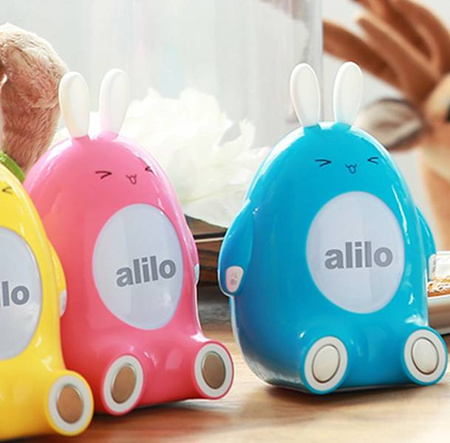 Alilo Króliczek Happy Bunny P1 Żółty