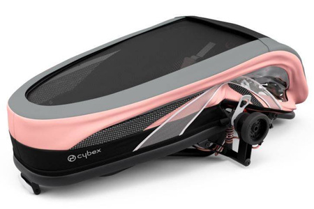 Cybex Zeno Siedzisko Przyczepki Do Biegania Do Roweru Cybex Sports Silver Pink