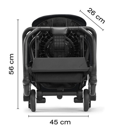 Cybex Eezy S Twist Wózek Spacerowy Lavastone Black