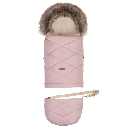 Zaffiro Regulowany Śpiwór z Torbą GrowUP Aspen 0-36m Baby Pink