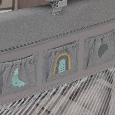 Espiro Dream Łóżeczko Dziecięce z Przewijakiem 104 Green Memories