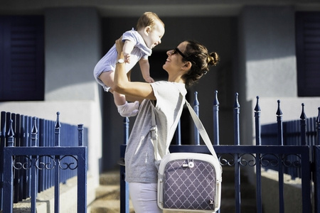 Benbat Walizeczka i Krzesełko 3w1 YummiGo - szara