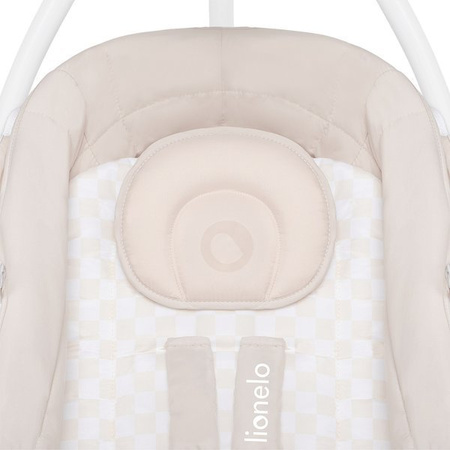 Lionelo Henny Leżaczek Bujaczek Huśtawka (beige)