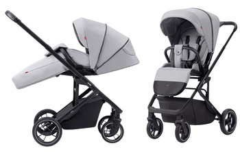 Carrello Alfa 2024 CRL-5508 Wózek Spacerowy Feather Grey