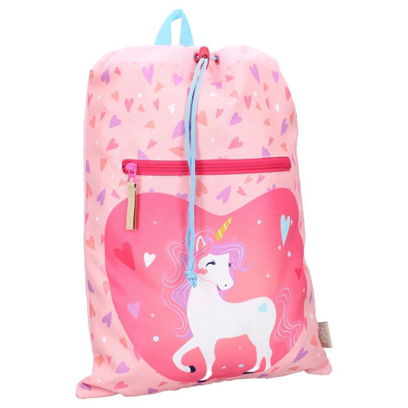 Pret Worek plecak Happy Unicorn pink