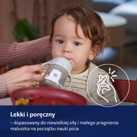 Lovi Pierwszy Kubek ze Słomką 150 ml Straw Beginner Buddy Bear 35/360