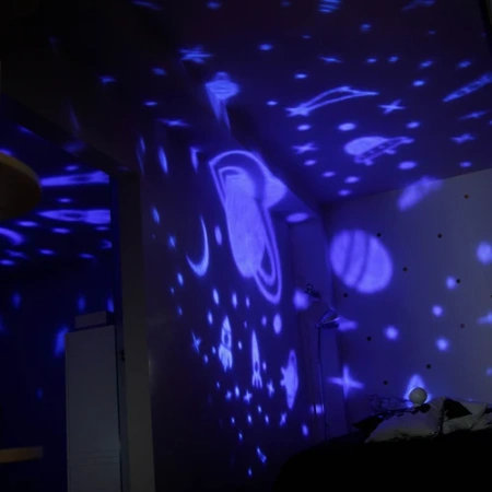 InnoGIO GioStar Astronaut Projektor z Pozytywką Dla Dzieci Astronauta