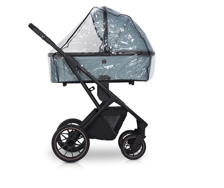 Cavoe Axo Shine Wózek Głęboko-Spacerowy 2w1 + Torba + Adaptery Boho Green