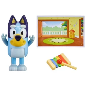 Tm Toys Bluey Blue - Początek Zabawy Figurka Pieska Bluey + Gadżet