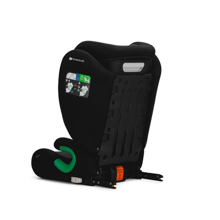 Kinderkraft Junior Fix 2 I-Size Fotelik Samochodowy 15-36kg 100-150cm Graphite Black