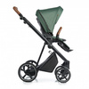 Roan Ivi 2.0 Wózek Głębko-Spacerowy Boho Green + Cybex Aton B2 i-Size Fotelik Samochodowy 0-13kg + Baza One Volcano Black