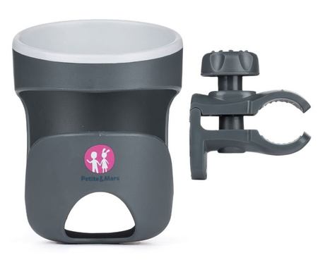 Petite&Mars Uchwyt Na Kubek Szary