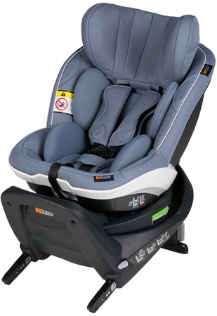 BeSafe Fotelik Samochodowy iZi Twist i-Size 0-18kg Niebieski