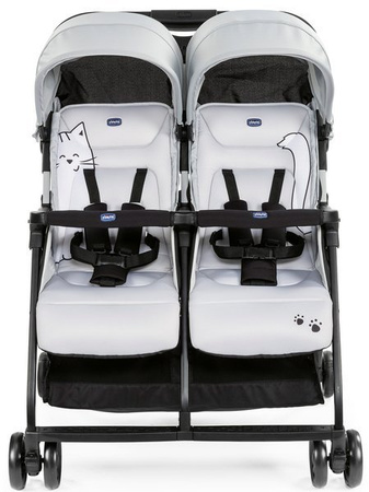 Chicco Ohlala Twin Wózek Spacerowy Silver Cat
