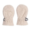 Lodger Fleece Polarowe Rękawiczki Niemowlęce 0-12 msc Jasnobeżowe Birch