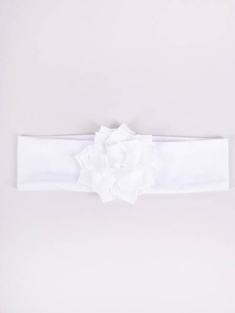 Yoclub! Opaska Dziewczęca Biała 42-48